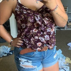 American Eagle Floral Top